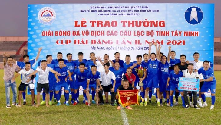 Giải bóng đá vô địch các CLB tỉnh Tây Ninh –  Cúp Hải Đăng lần thứ II năm 2021